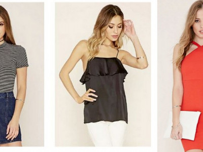 Apparel From $3 @ Forever 21