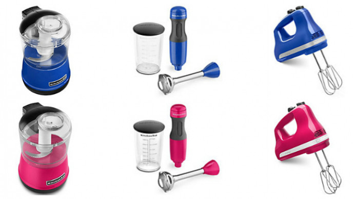 Not Picky About Colour? Save Big on Blue & Pink Kitchenaid Small Appliances Today @ Hudson's Bay