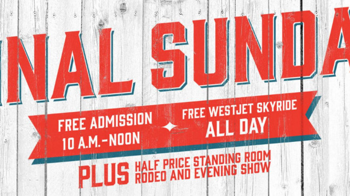 Free Admission ($18 Value) To The Calgary Stampede!