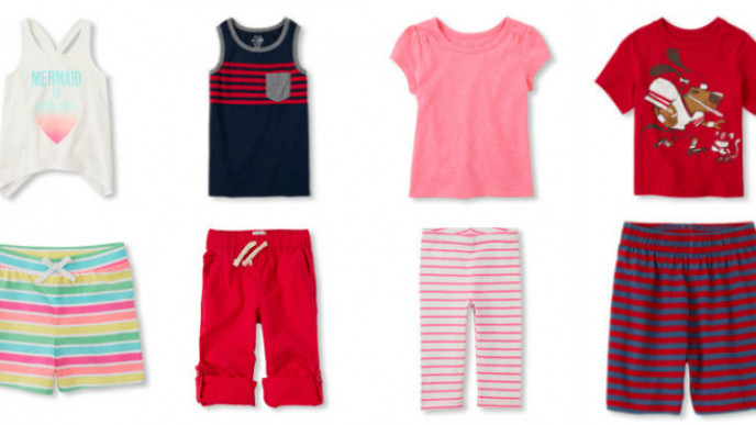 Clothes from $2.10 with 70% off Clearance & Free Shipping @ The Children's Place