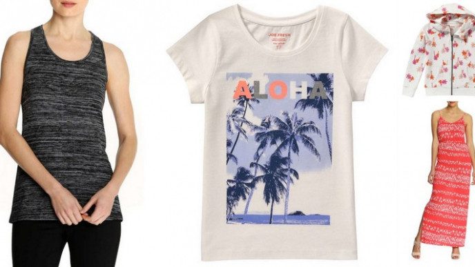 Apparel Starting At Under $2 - Up To 50% Off Clearance Items @ Joe Fresh  