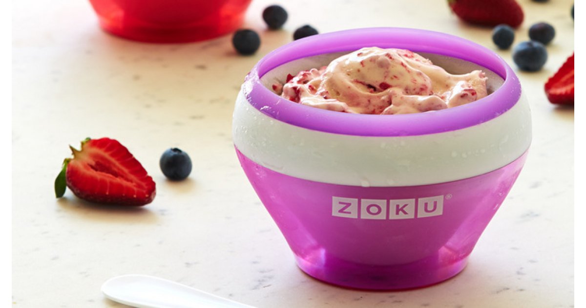 Make Your Own Ice Cream!? Get the Zoku Set For 28 The Bay
