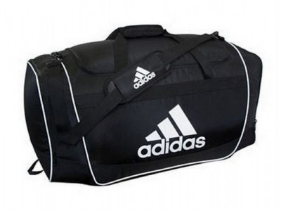 Black To The Basics Adidas Gym Bag $16