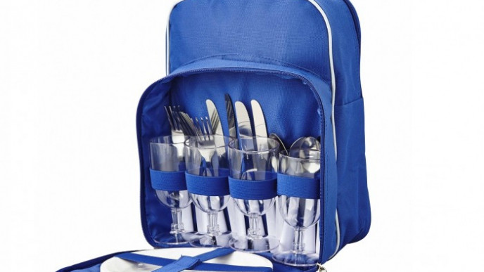 Picnic Backpack Comes with Everything But the Food--$20 @ Stokes