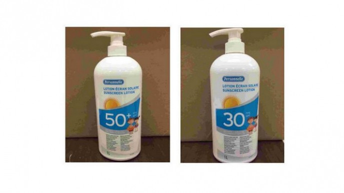 RECALL - Jean Coutu Personnelle Sunscreen, Microbial Contamination