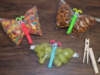 DIY: Incredibly Cute Butterfly Snack Bags for Lunches!