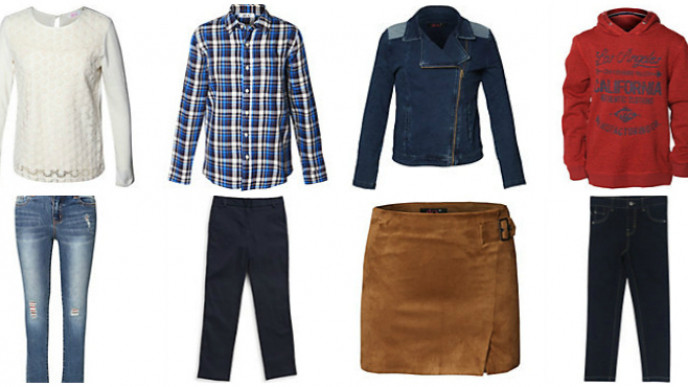 Back to School Fall Clothes by Nautica, Dex, Rococo 30% off @ Hudson's Bay