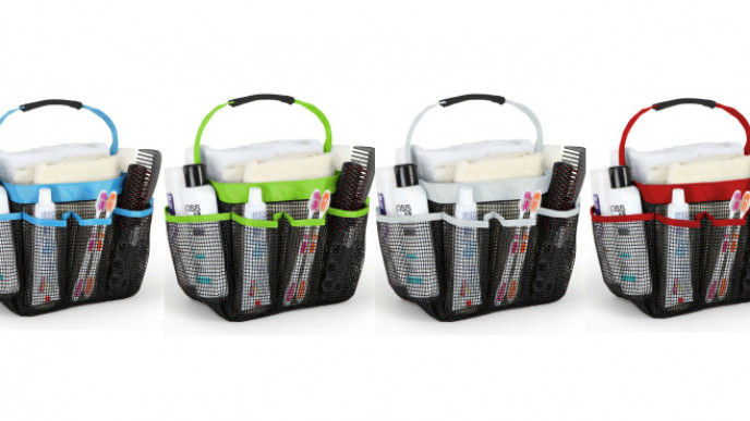 Off to the Dorm? Mesh Shower Caddie $11 @ Amazon