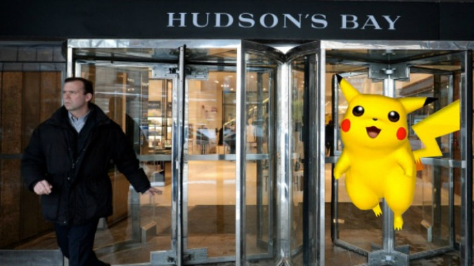 Catch a Pokémon, Get 20% Off @ The Bay!?