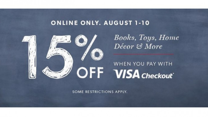 15% Off Books, Toys, Home Decor And More W/Visa Checkout @ Chapters 