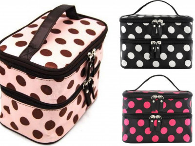 Dual Layer (Day/Evening Wear) Makeup Bag