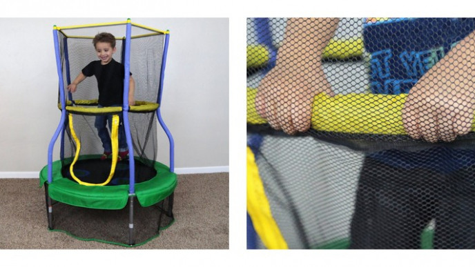 Mini Trampoline For Kids 3 - 7, $76.49 With Free Shipping @ Amazon.ca
