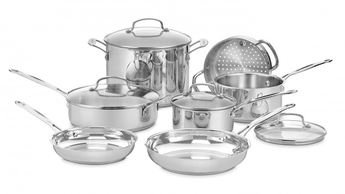 Cuisinart 11 Pc Stainless Steel Cookware Set Now $200 Shipped (Was $750) @ The Bay