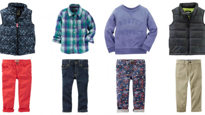 Tops from $7 During Secret Sale @ Carter's