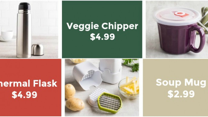 Lunch Box & Kitchen Essentials From $2 @ Kitchen Stuff Plus