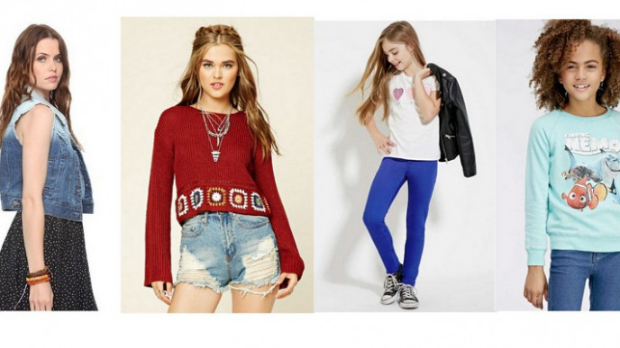 Clothing For Back To School From $1 And Up @ Forever 21