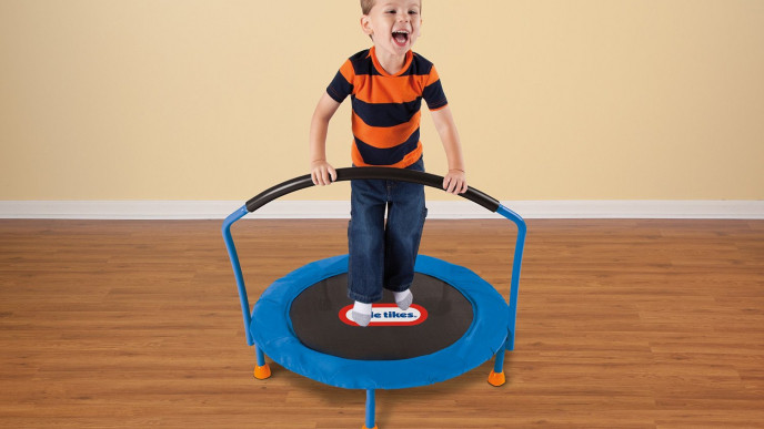 Burn That Energy! Little Tikes 3' Trampoline For $50