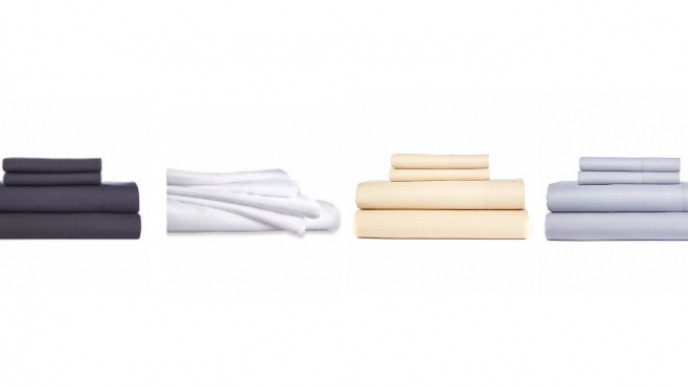Up to 79% off Microfibre Sheet Set--All Sizes just $20 @ Sears