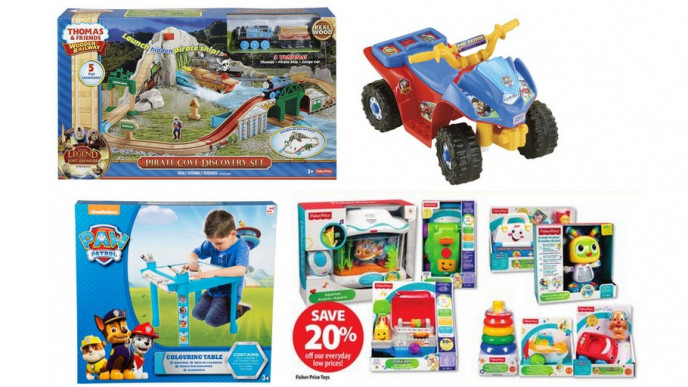 Huge Toy Sale! Fisher-Price Toys From $1, Paw Patrol From $1.49 And More @ London Drugs