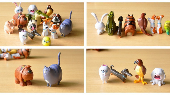 The Secret Life Of Pets Mini Toys, 14 Piece Set $20.98 Incl.Ship @ Amazon.ca Marketplace