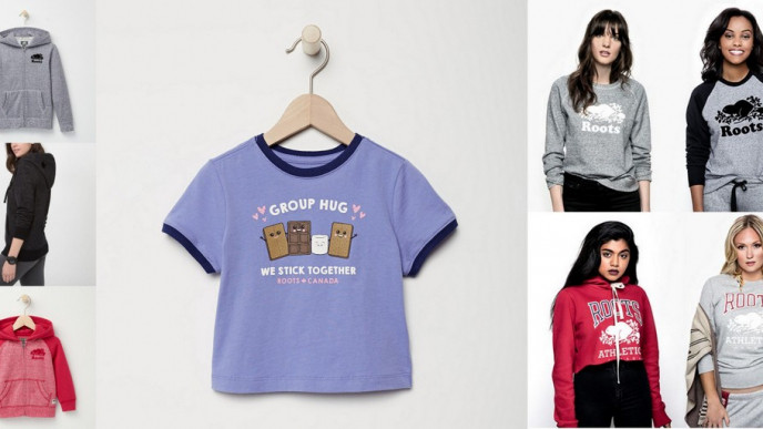 Clothing From $10.42 Annual Sweat Sale 30% Off @ Roots Canada