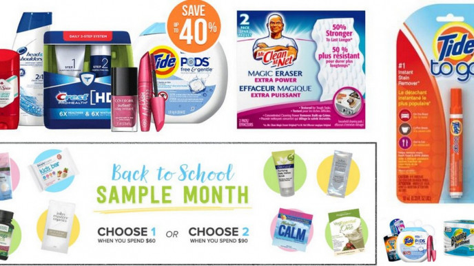 P&G Products Save Up to 40% Tide, Always & More @ Well.ca