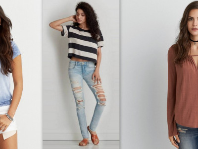 Tees From $8 + AEO Collection BOGO @ 50% Off