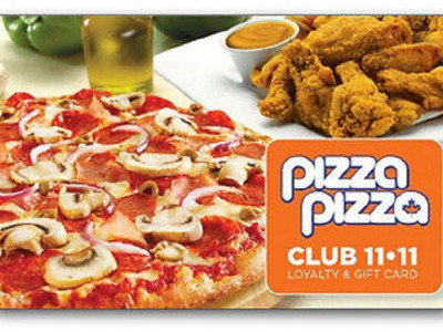 $20 for a $25 Pizza Pizza Gift Card