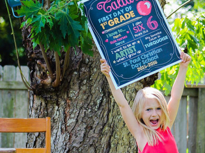 First Day of School Sign From $16 @ Etsy.ca