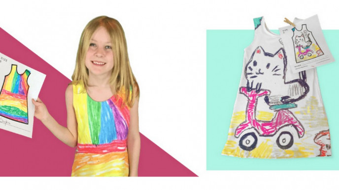 Picture This! Your Child's Artwork On A Dress
