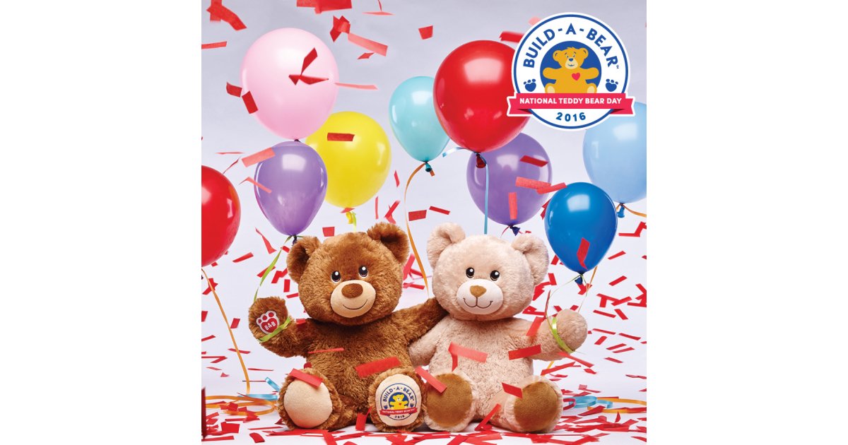 5 Bears Tomorrow Only Build a Bear Canada