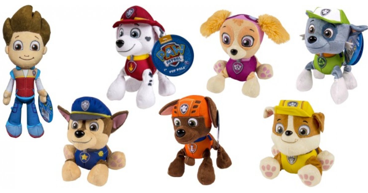 paw patrol pup pals plush