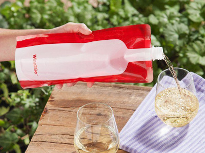 Foldable Wine Flask $16.99