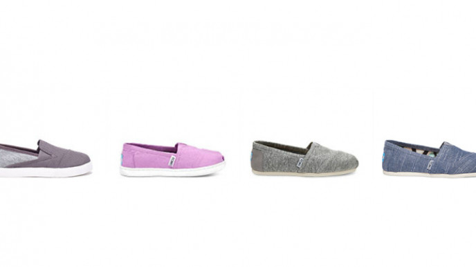 Kids' from $25, Adults from $36 with Extra 15% off Sale Code @ TOMS