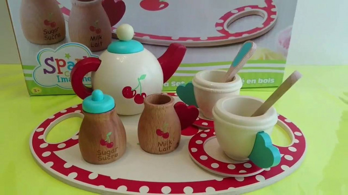 Spark Create Imagine Wooden Tea Set Now $10 @ Walmart.ca