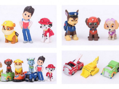 Paw Patrol 12 pc. set $4.69
