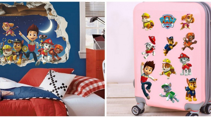 Paw Patrol Wall Decals from $2.14 Shipped @ AliExpress