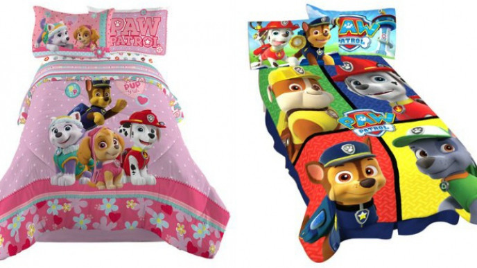 Paw Patrol Bedding, Pillows and Throws From $20 @ Walmart