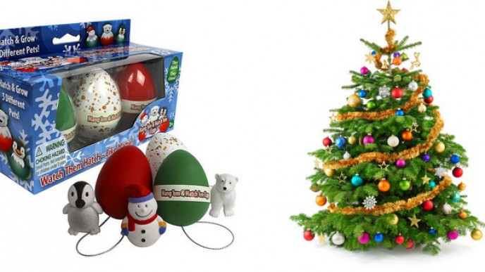 Hang 'Em and Hatch 'Em Christmas Eggs $22.95 @ Amazon.ca