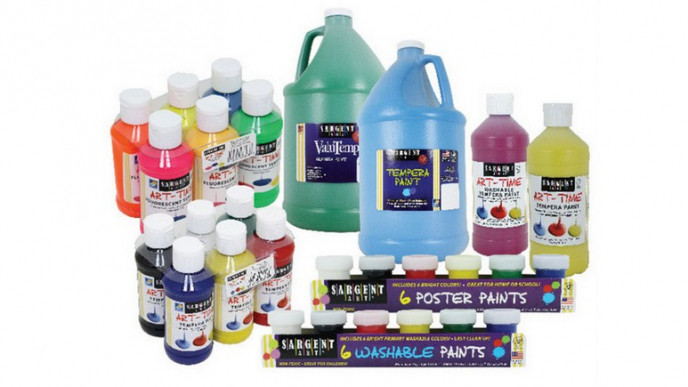 RECALL! Sargent Art recalls Tempera Paints and Finger Paints due to microbial hazard