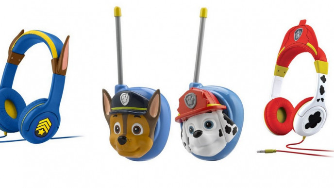 Paw Patrol Walkie Talkies and Headphones from $16 @ Chapters