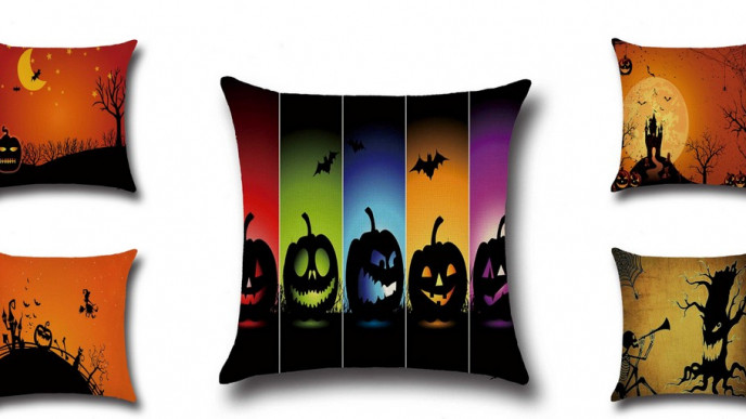 Halloween Throw Pillow Cases $14.99 @ Amazon Seller: HomeChain