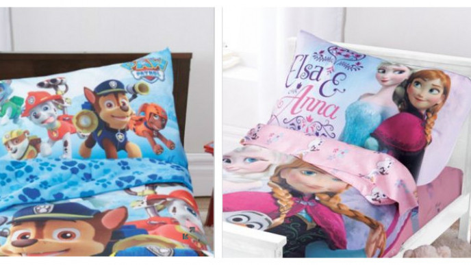 Paw Patrol And Frozen Toddler Bedding $13.19 @ Sears