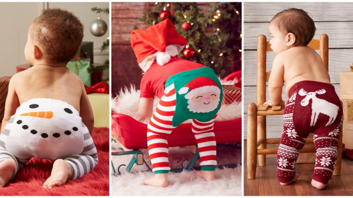 Baby Christmas Leggings $16.99 @ Zulily.com