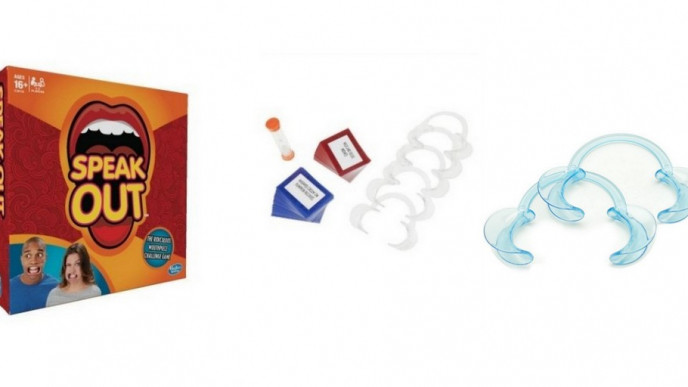 Speak Out Game Extra Mouth Guards $11.99/10 Pack @ Amazon Seller: Magician's Hat