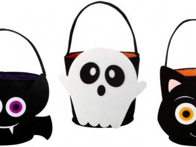 Trick-Or-Treat Felt Baskets $12.50 Shipped