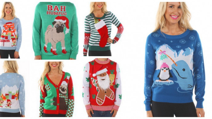 The Best Ugly/Tacky Christmas Sweaters Are @ TipsyElves.ca