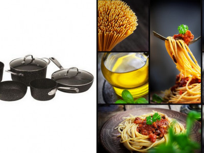 The Rock 8 piece Cookware set $89.97