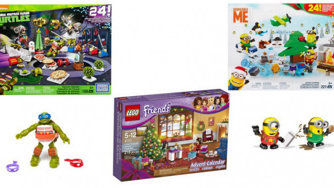 Advent calendars from $24.94 w/$5 off @ Walmart.ca
