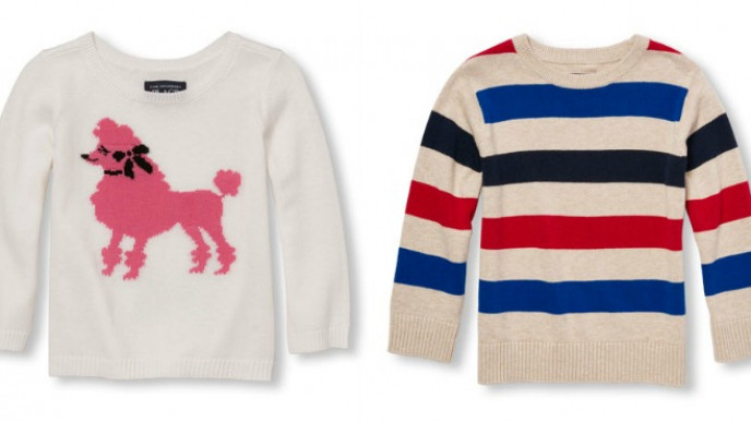 Warm Up With Sweaters From $9.20 @ The Children's Place